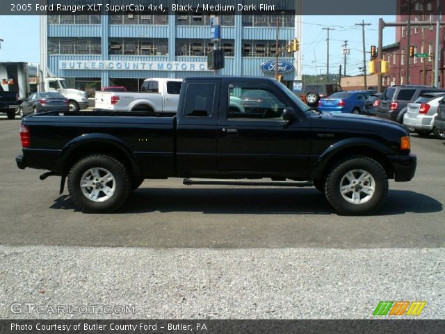 2005 Ford Ranger XLT SuperCab 4x4 in Black