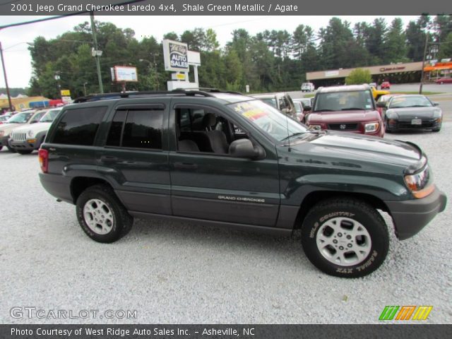 2001 Jeep Grand Cherokee Laredo 4x4 in Shale Green Metallic