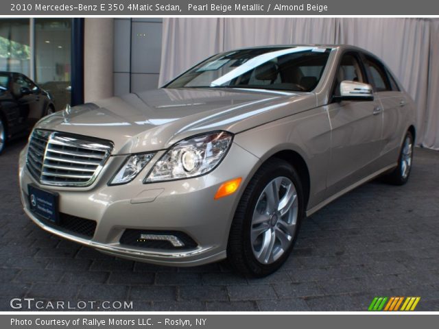 2010 Mercedes-Benz E 350 4Matic Sedan in Pearl Beige Metallic