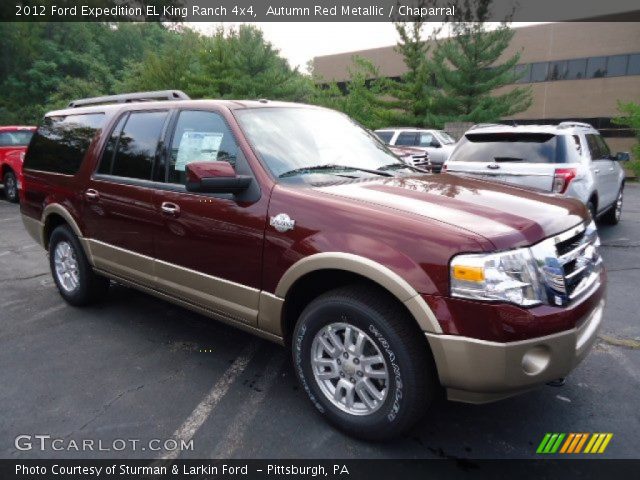 2012 Ford Expedition EL King Ranch 4x4 in Autumn Red Metallic