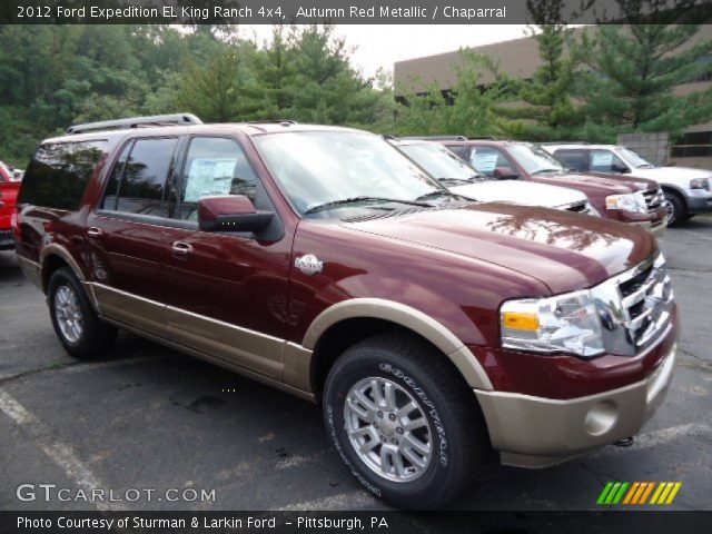 2012 Ford Expedition EL King Ranch 4x4 in Autumn Red Metallic