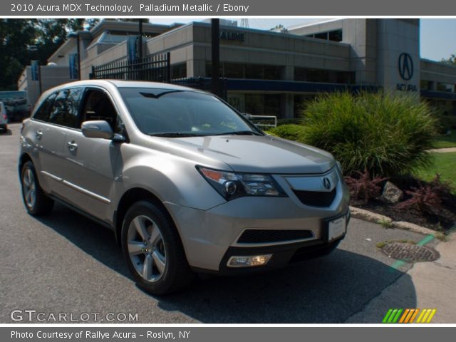 2010 Acura MDX Technology in Palladium Metallic
