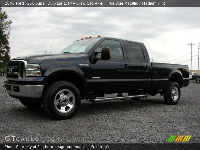 2006 Ford F350 Super Duty Lariat FX4 Crew Cab 4x4 in True Blue Metallic