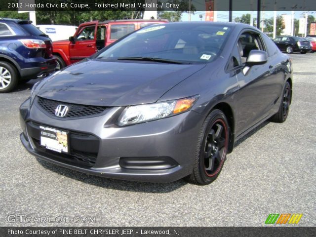 2012 Honda Civic EX Coupe in Polished Metal Metallic