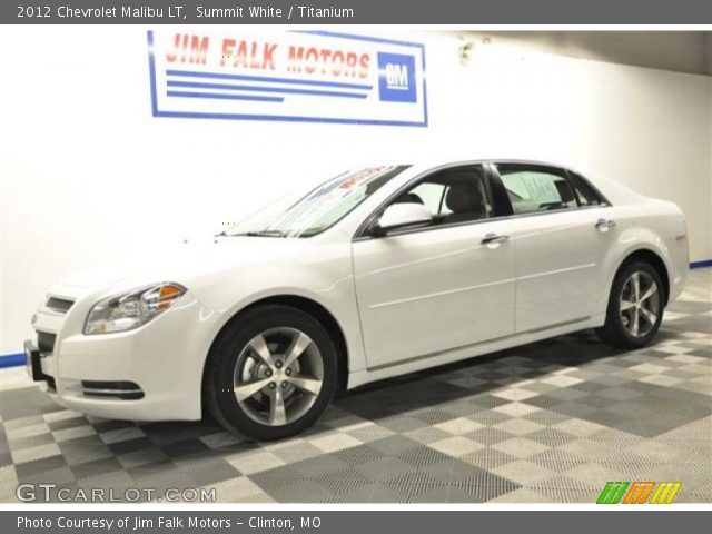 2012 Chevrolet Malibu LT in Summit White