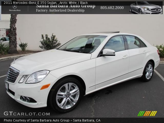 2011 Mercedes-Benz E 350 Sedan in Arctic White