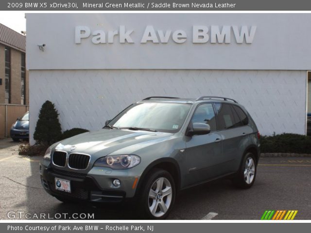 2009 BMW X5 xDrive30i in Mineral Green Metallic