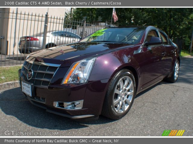 2008 Cadillac CTS 4 AWD Sedan in Black Cherry