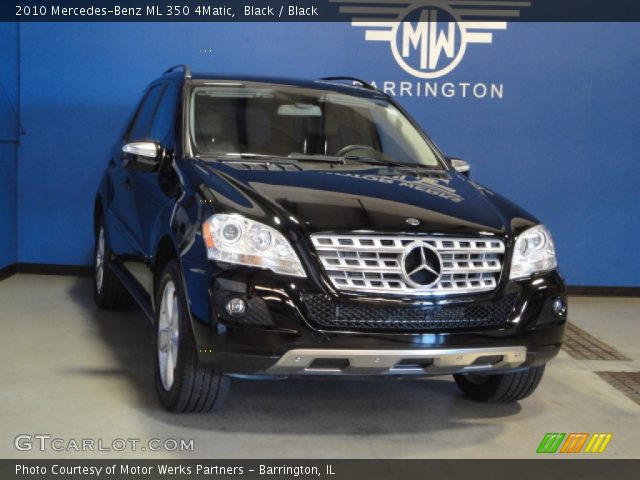 2010 Mercedes-Benz ML 350 4Matic in Black