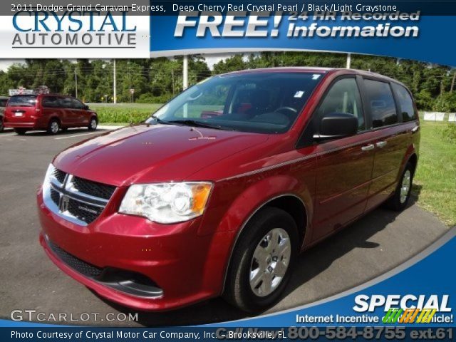 2011 Dodge Grand Caravan Express in Deep Cherry Red Crystal Pearl