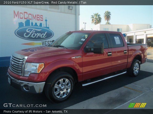 2010 Ford F150 XLT SuperCrew in Red Candy Metallic