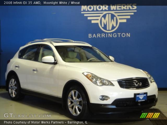 2008 Infiniti EX 35 AWD in Moonlight White
