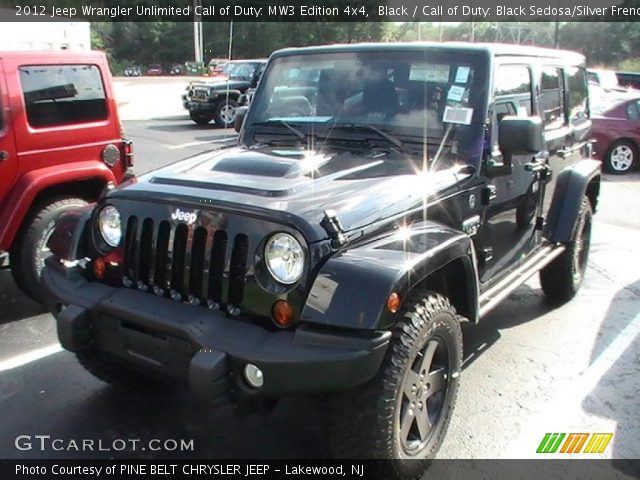 2012 Jeep Wrangler Unlimited Call of Duty: MW3 Edition 4x4 in Black
