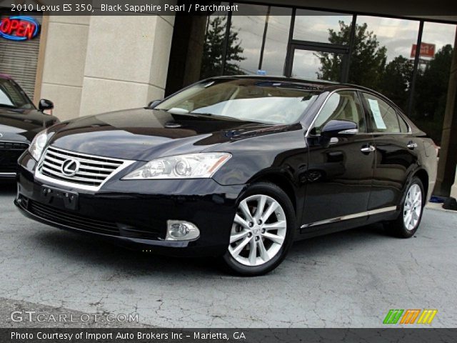 2010 Lexus ES 350 in Black Sapphire Pearl