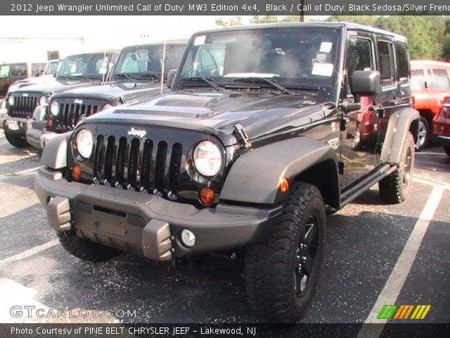 2012 Jeep Wrangler Unlimited Call of Duty: MW3 Edition 4x4 in Black
