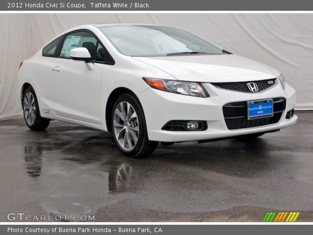 2012 Honda Civic Si Coupe in Taffeta White