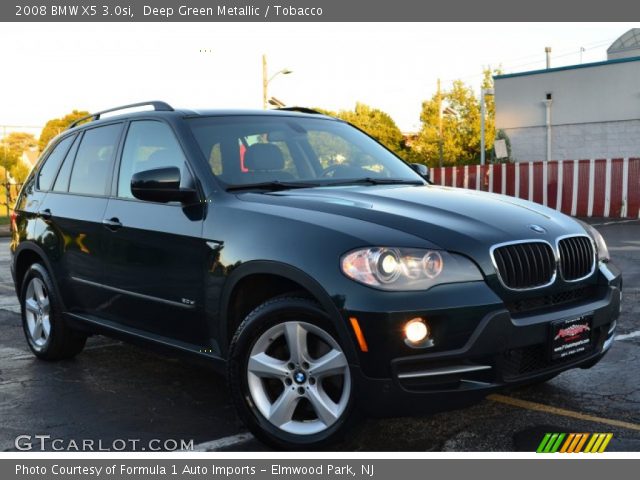 2008 BMW X5 3.0si in Deep Green Metallic