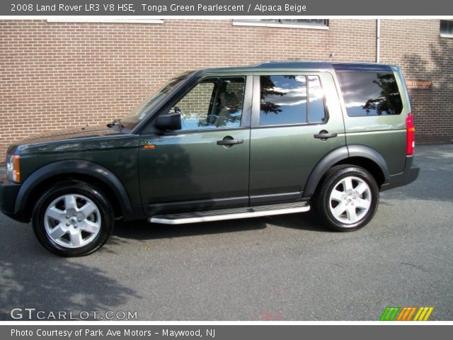 2008 Land Rover LR3 V8 HSE in Tonga Green Pearlescent