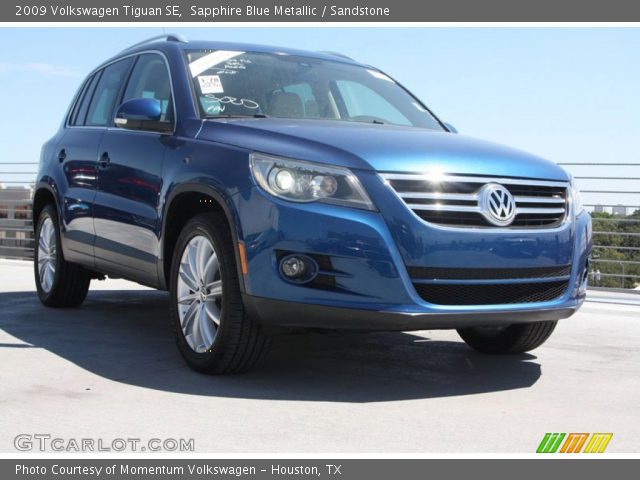 2009 Volkswagen Tiguan SE in Sapphire Blue Metallic