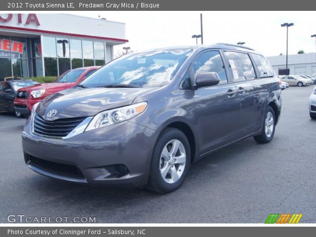 2012 Toyota Sienna LE in Predawn Gray Mica