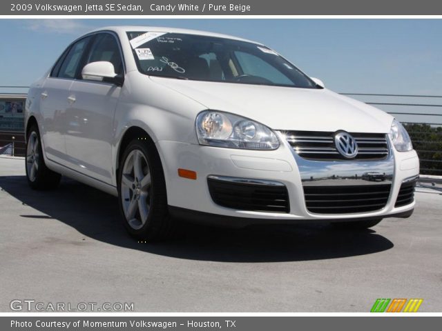 2009 Volkswagen Jetta SE Sedan in Candy White
