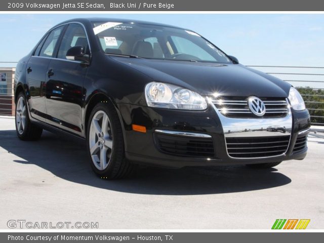 2009 Volkswagen Jetta SE Sedan in Black Uni