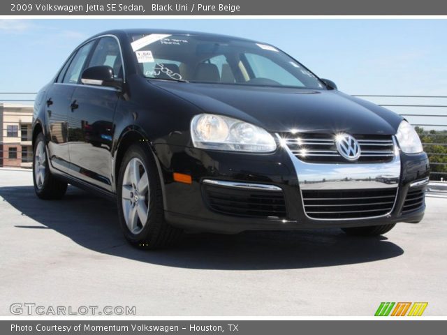 2009 Volkswagen Jetta SE Sedan in Black Uni