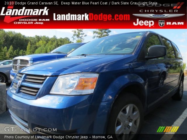 2010 Dodge Grand Caravan SE in Deep Water Blue Pearl Coat