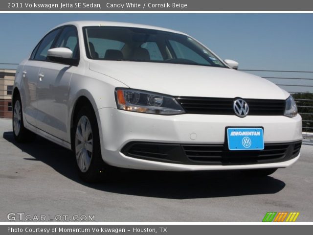 2011 Volkswagen Jetta SE Sedan in Candy White