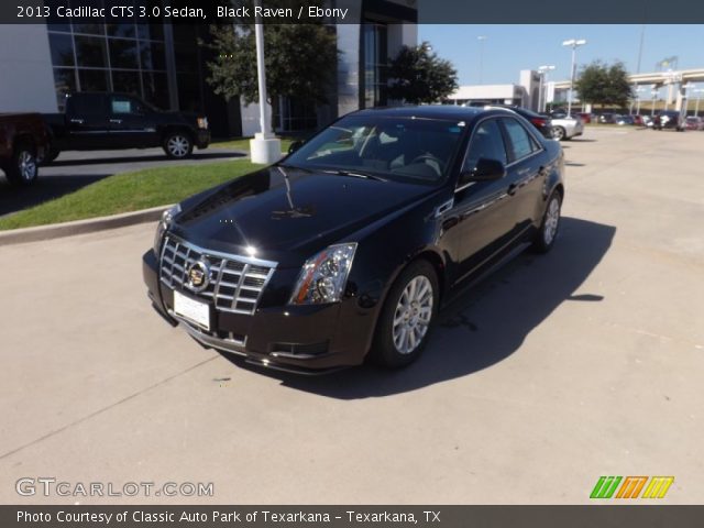 2013 Cadillac CTS 3.0 Sedan in Black Raven