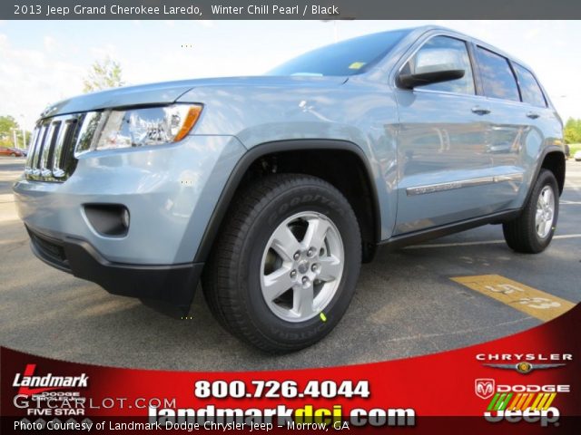 2013 Jeep Grand Cherokee Laredo in Winter Chill Pearl