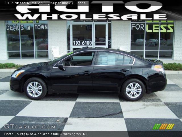 2012 Nissan Altima 2.5 SL in Super Black