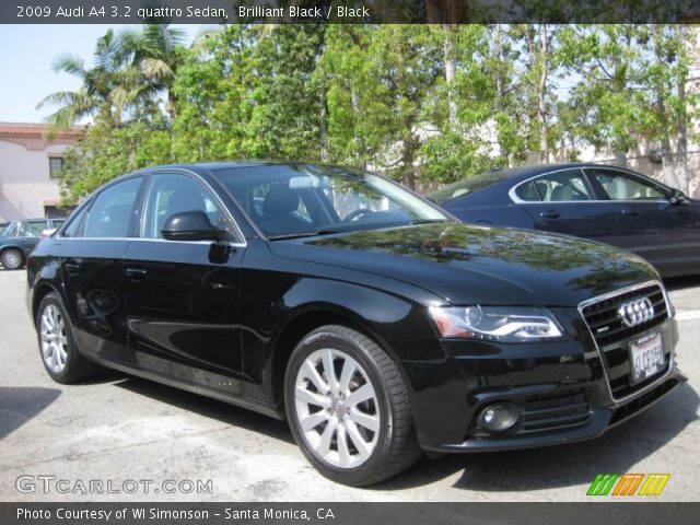 2009 Audi A4 3.2 quattro Sedan in Brilliant Black