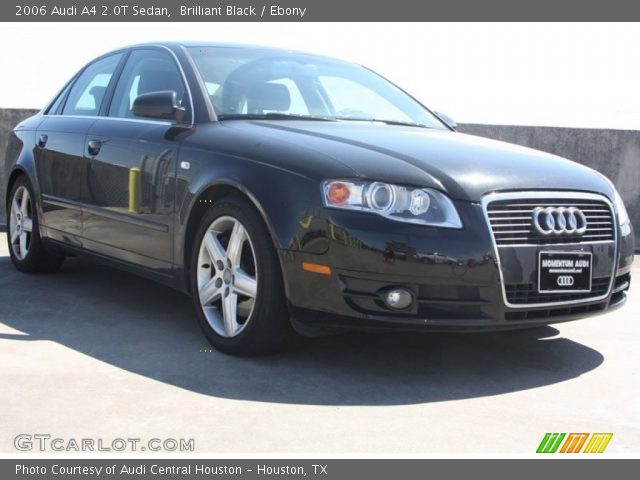 2006 Audi A4 2.0T Sedan in Brilliant Black