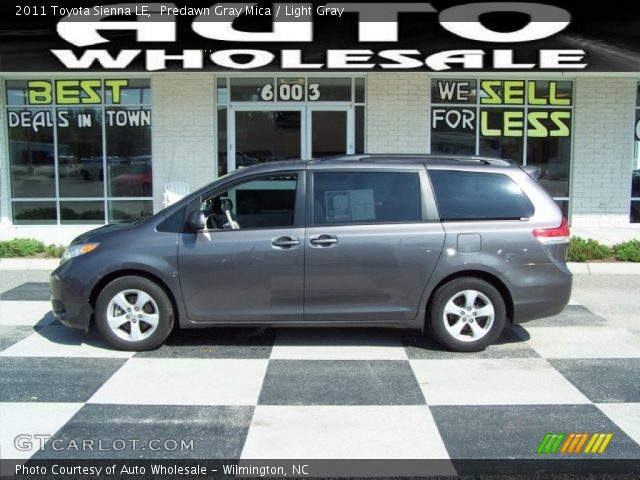 2011 Toyota Sienna LE in Predawn Gray Mica