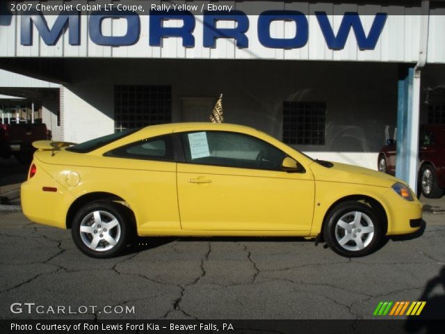 2007 Chevrolet Cobalt LT Coupe in Rally Yellow