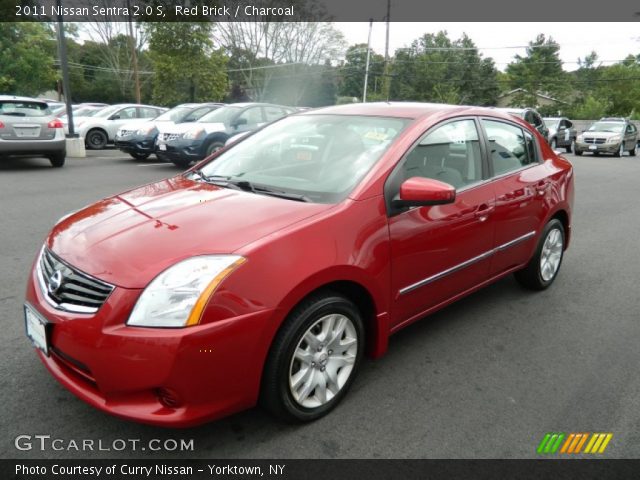 2011 Nissan Sentra 2.0 S in Red Brick