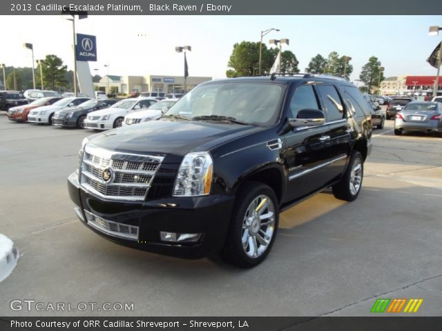 2013 Cadillac Escalade Platinum in Black Raven