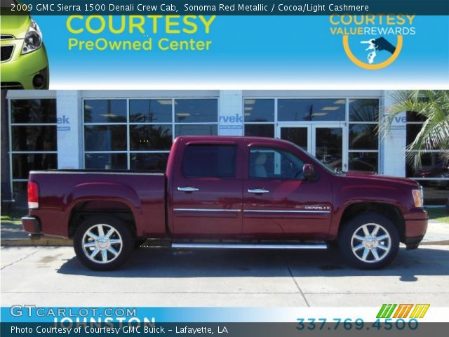 2009 GMC Sierra 1500 Denali Crew Cab in Sonoma Red Metallic