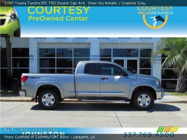 2007 Toyota Tundra SR5 TRD Double Cab 4x4 in Silver Sky Metallic