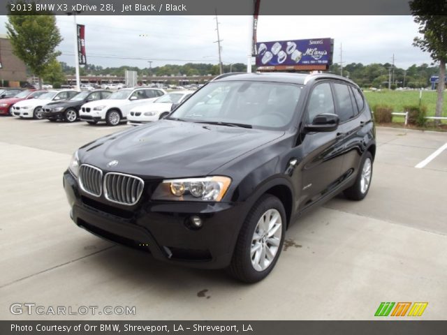 2013 BMW X3 xDrive 28i in Jet Black