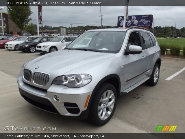 2013 BMW X5 xDrive 35i in Titanium Silver Metallic