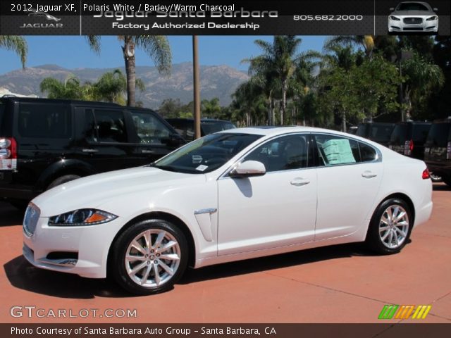 2012 Jaguar XF  in Polaris White