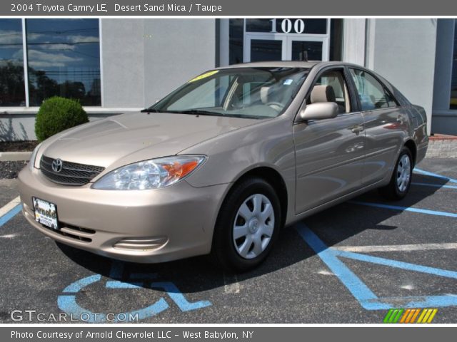 2004 Toyota Camry LE in Desert Sand Mica