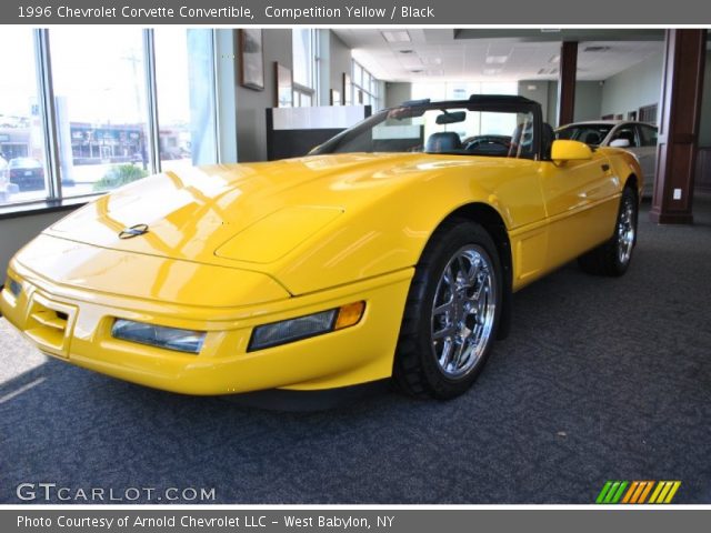 1996 Chevrolet Corvette Convertible in Competition Yellow