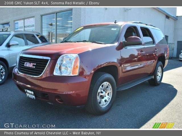 2008 GMC Yukon SLT 4x4 in Sonoma Red Metallic