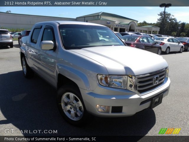 2012 Honda Ridgeline RTS in Alabaster Silver Metallic