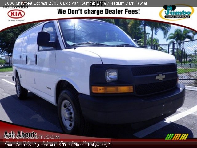 2006 Chevrolet Express 2500 Cargo Van in Summit White