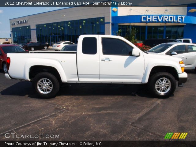 2012 Chevrolet Colorado LT Extended Cab 4x4 in Summit White
