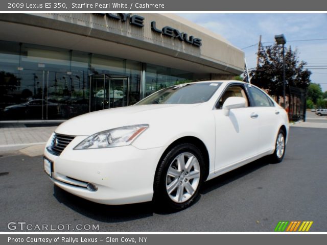 2009 Lexus ES 350 in Starfire Pearl White